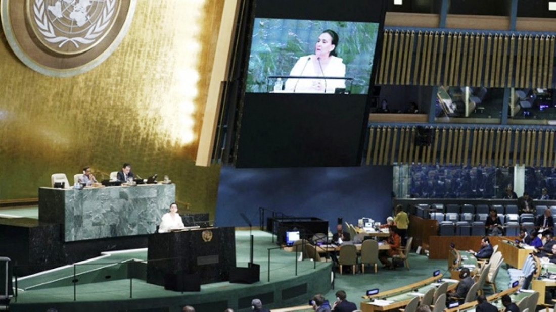 Michetti pidió en la ONU que Irán colabore para esclarecer los atentados en el país 