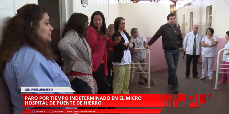 Falta de presupuesto en el MicroHospital de Puente de Hierro