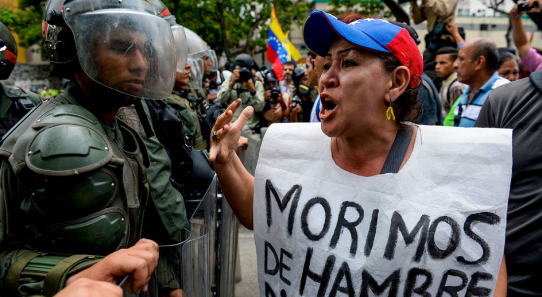 Venezuela: "La gente pide elecciones para poder votar"