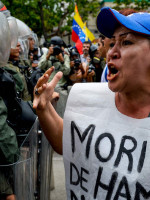 Venezuela: "La gente pide elecciones para poder votar"