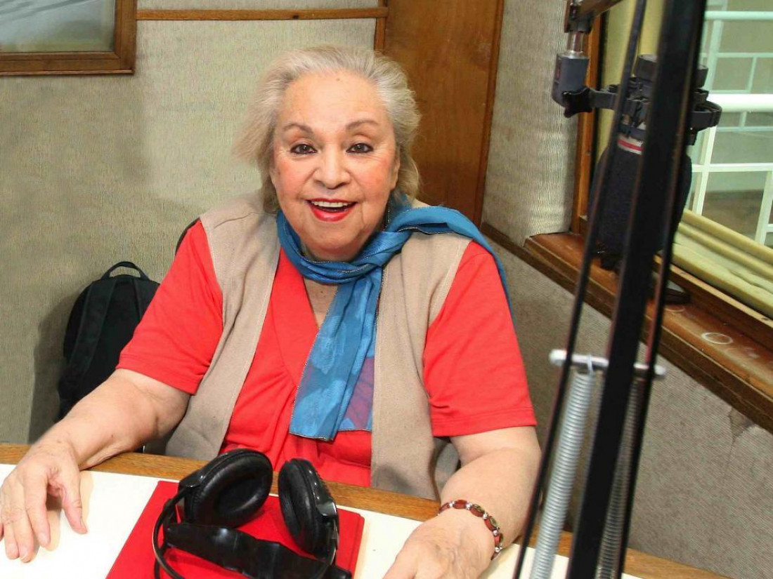 Falleció Milka Durán, la locutora símbolo de la radio mendocina