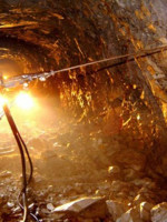 Derrumbe en la mina Villa de La Paz en México