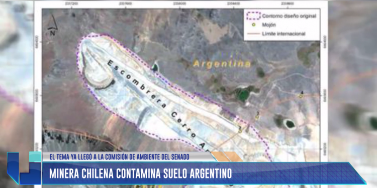 Minera chilena contamina suelo argentino (2/2)