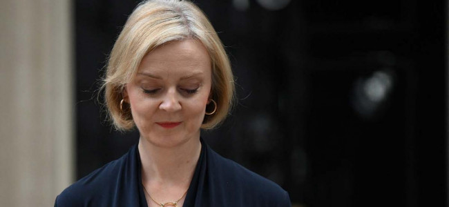 Renunció la primera ministra británica, Liz Truss