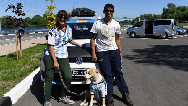 imagen De Mendoza a Rusia en una camioneta