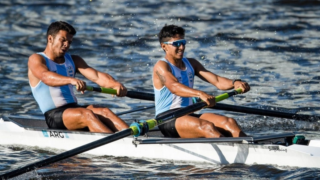 Un mendocino le dio la primera medalla de remo a la Argentina