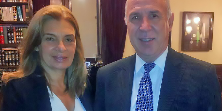 Laura Montero le pidió a la Corte mediar en el conflicto con La Pampa