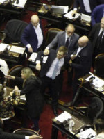 Presupuesto 2019: incidentes dentro y fuera del Congreso Nacional