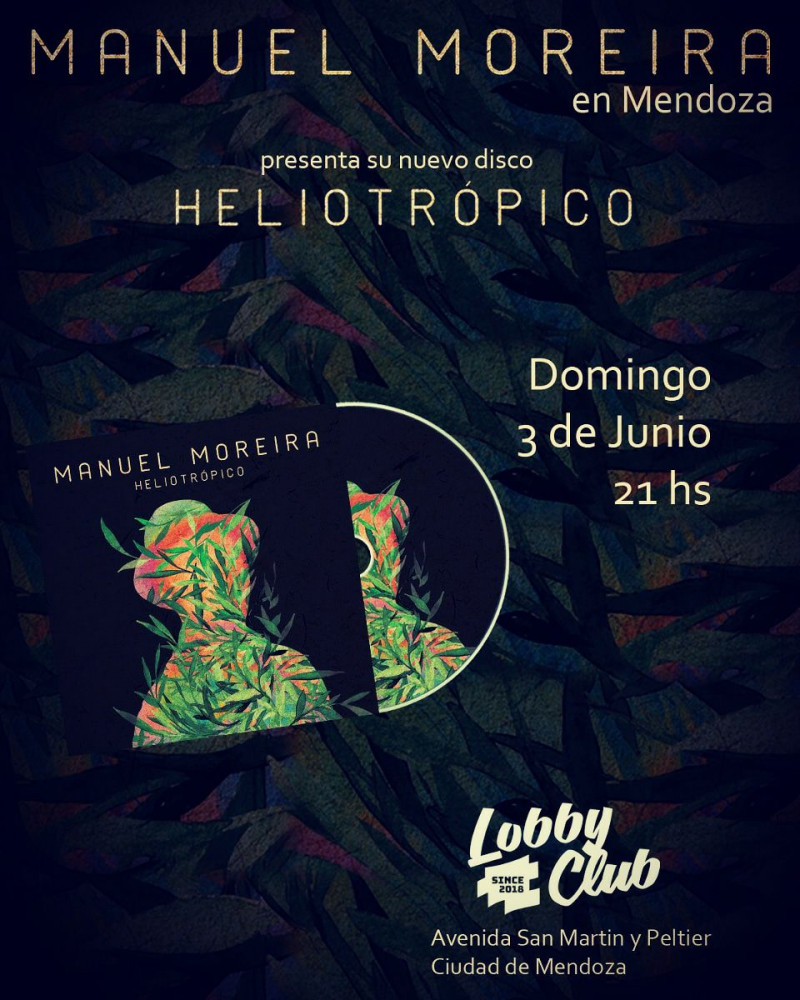 Manuel Moreira presenta "Heliotrópico"