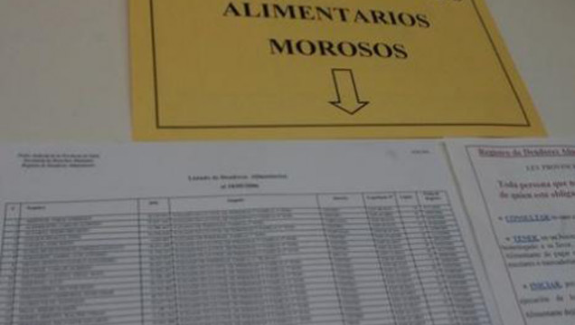 imagen Publicarán el listado del Registro de Morosos Alimentarios