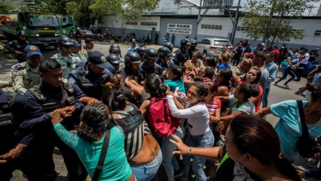 imagen Un motín en Venezuela dejó al menos 68 muertos