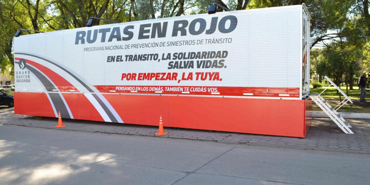 Rutas en Rojo está en Mendoza por la seguridad vial