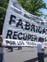 Fábricas recuperadas: "Necesitamos producir para poder trabajar"