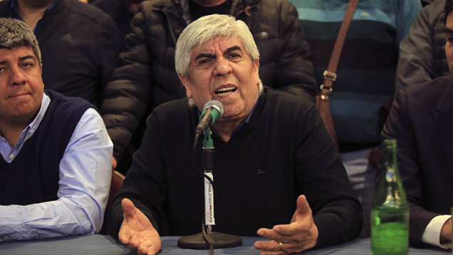 imagen Moyano: "Macri tiene ganas de rajarse"