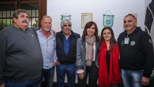 imagen Cristina y Moyano se mostraron juntos en Cañuelas