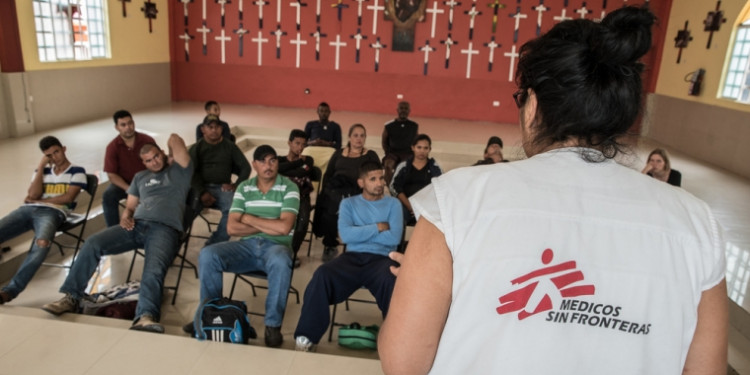 Proyecto "Migrantes en tránsito", la tarea de Médicos Sin Fronteras