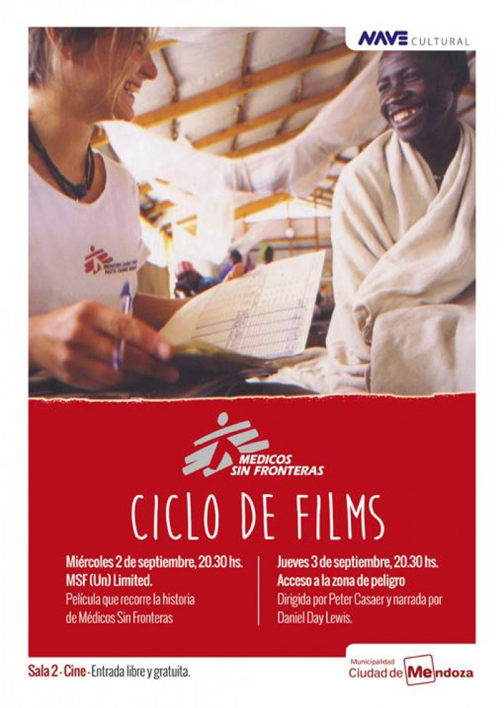 Ciclo de cine de Médicos sin Fronteras en la Nave Cultural