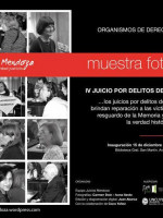 Muestra Fotográfica de la Megacausa en la Biblioteca General San Martín