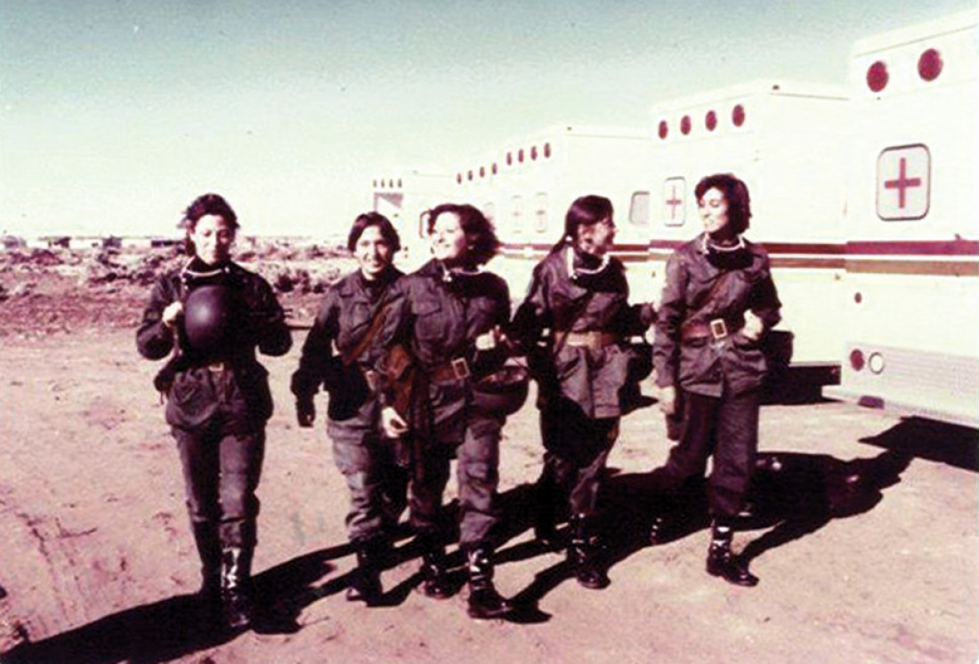 A las mujeres de la Guerra, no las hemos de olvidar