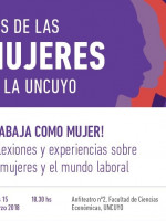 Siguen las actividades por el Mes de la Mujer en la UNCUYO