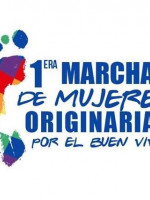 21 de abril: Marcha de Mujeres Originarias