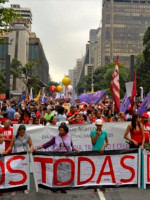 "Elecciones ya": miles de brasileños volvieron a marchar contra Temer