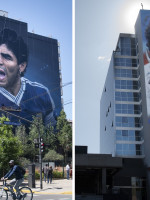 Murales gigantes para homenajear a Maradona serán íconos de Buenos Aires