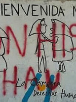 Vandalismo sobre un Mural Homenaje a las Madres de Plaza de Mayo