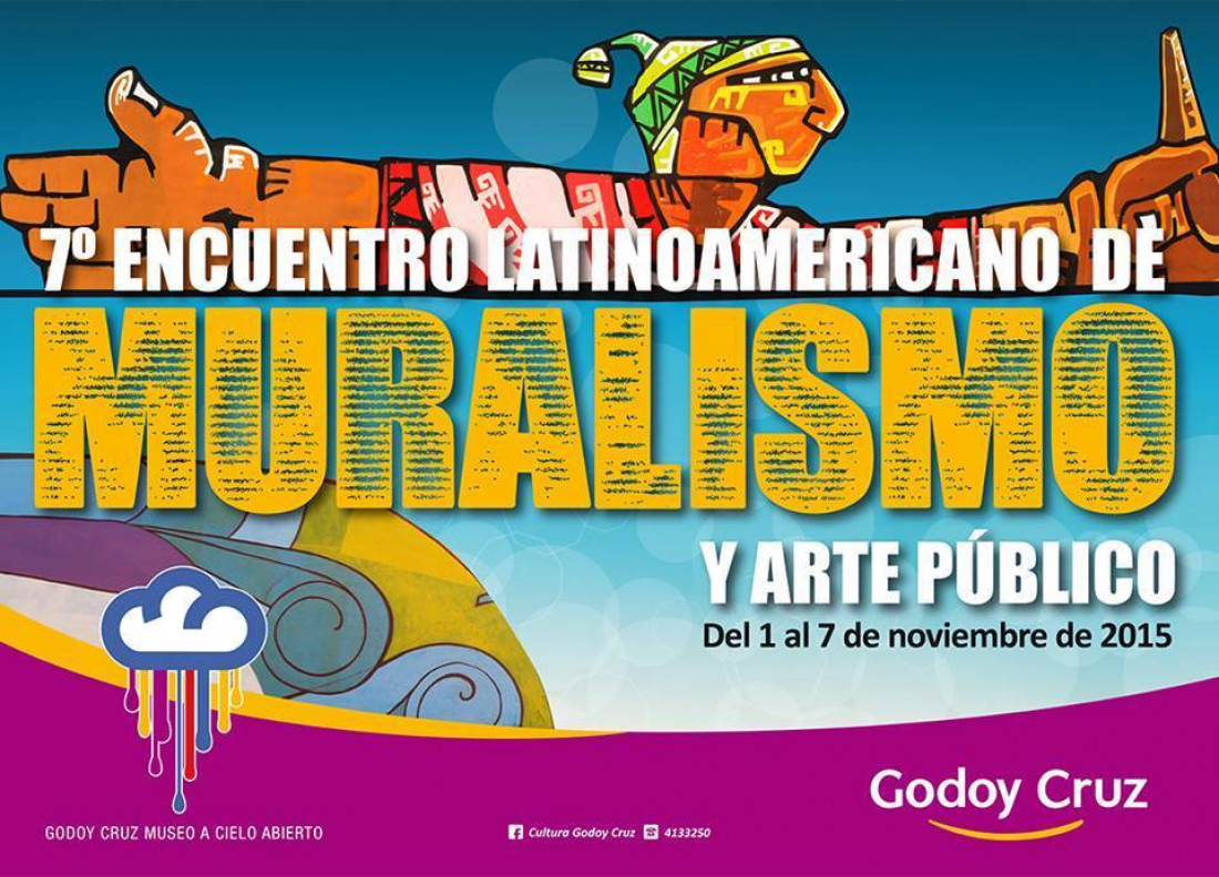 Encuentro de Muralismo y Arte Público en Godoy Cruz