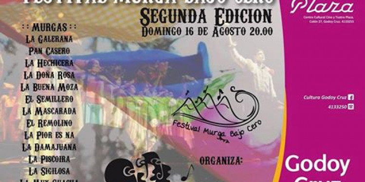 Se viene el Festival Murga Bajo Cero