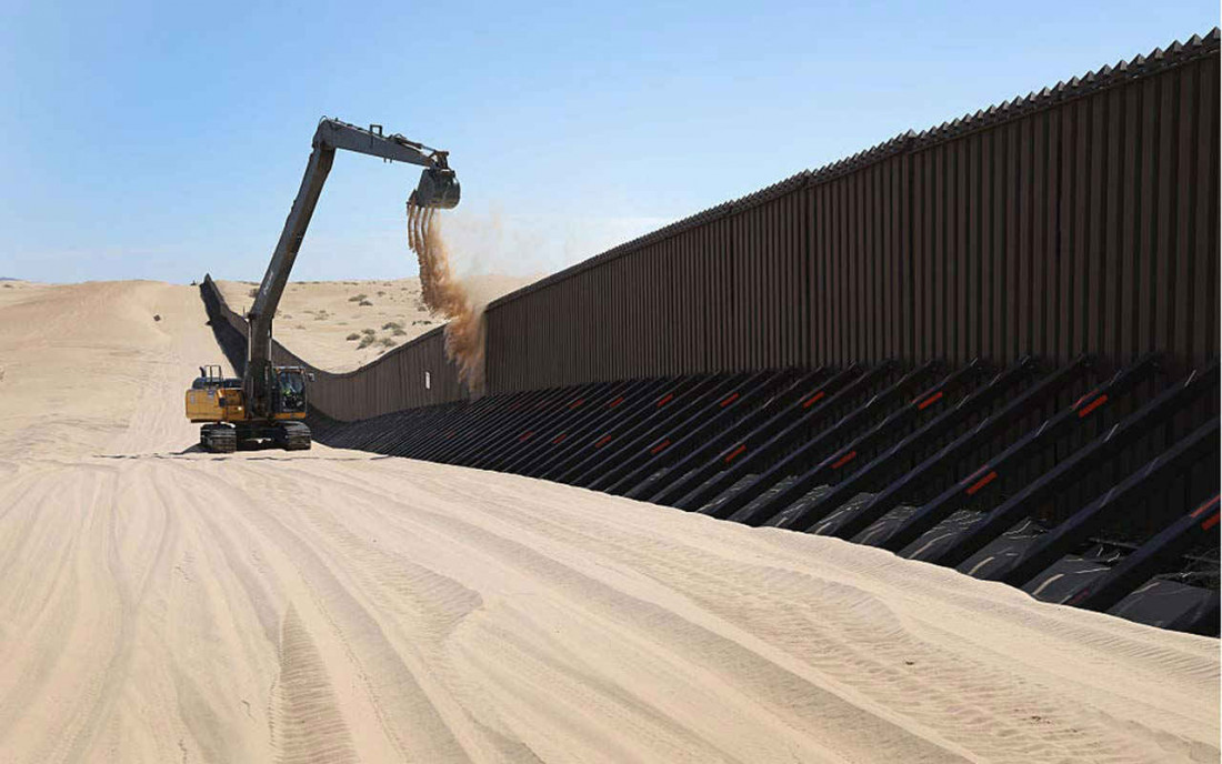 Estados Unidos destinará 10 000 millones de dólares para el muro con México