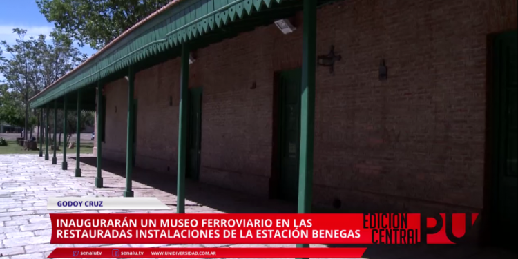 Inauguran Museo Ferroviario en Godoy Cruz
