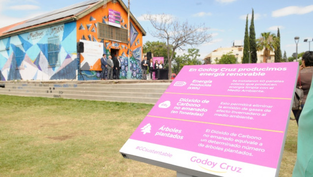 imagen Godoy Cruz, departamento pionero en uso de energía solar