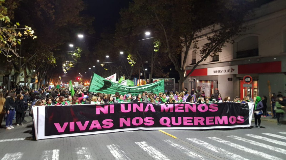 La marcha Ni Una Menos pidió por el aborto legal