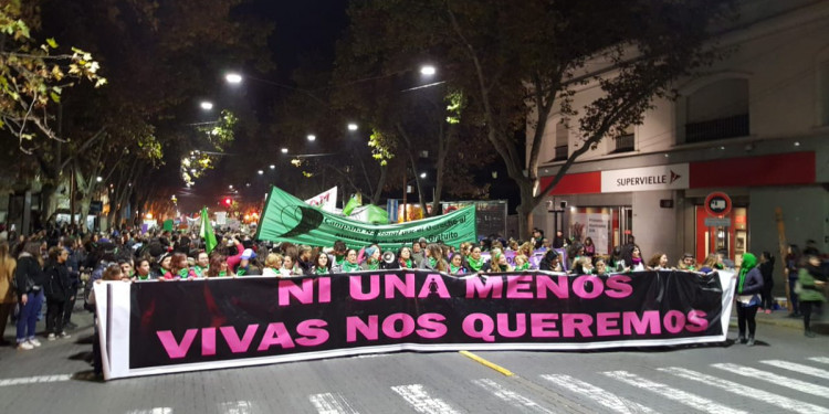 La marcha Ni Una Menos pidió por el aborto legal