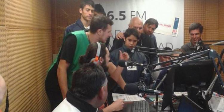 Naranjito en Radio Universidad