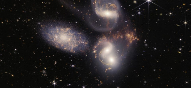 La NASA reveló nuevas fotos tomadas por el telescopio James Webb 
