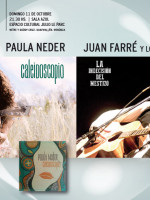 Paula Neder y Juan Farré se presentan juntos en el Espacio Le Parc