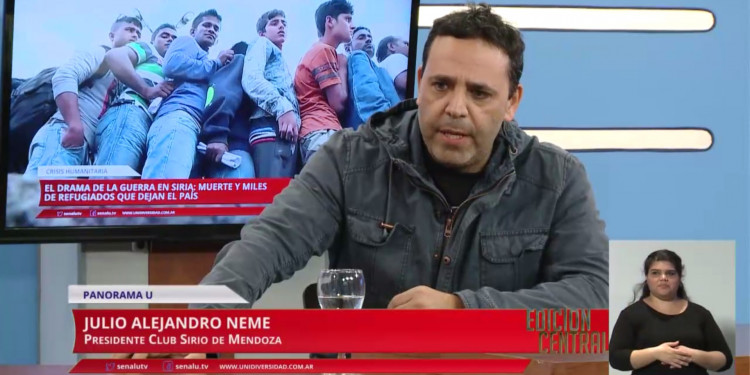 Entrevista a Julio Neme presidente del Club Sirio de Mendoza