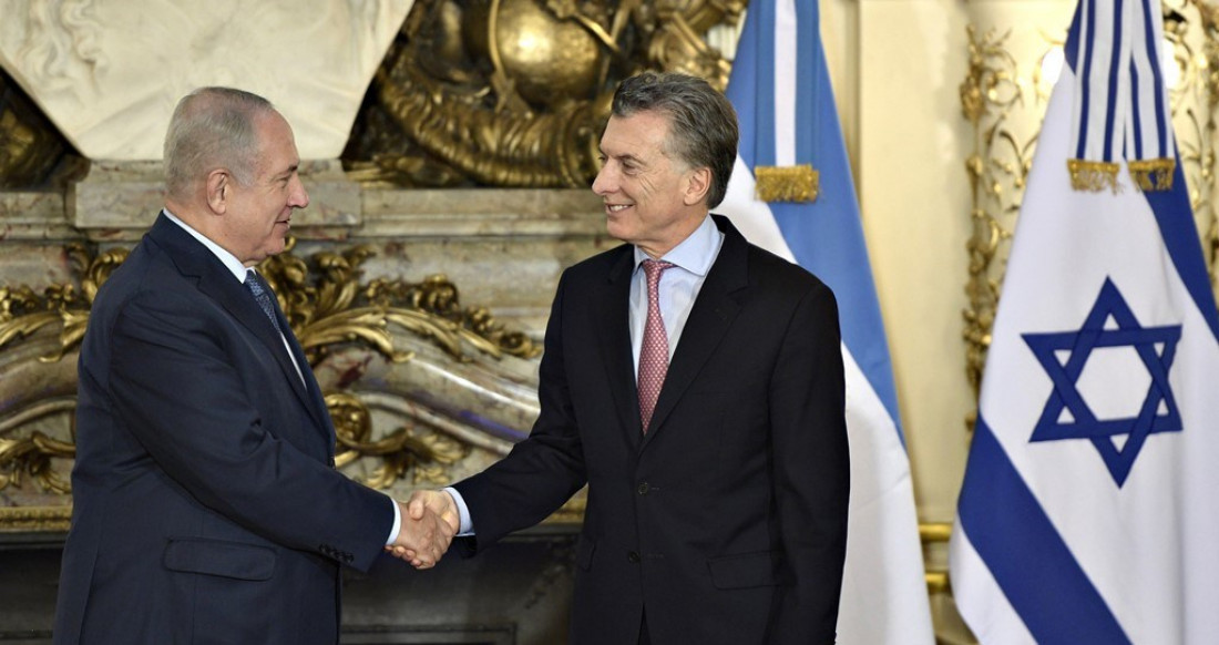 Macri y Netanyahu acordaron potenciar los vínculos económicos entre los dos países