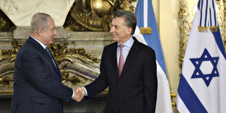 Macri y Netanyahu acordaron potenciar los vínculos económicos entre los dos países