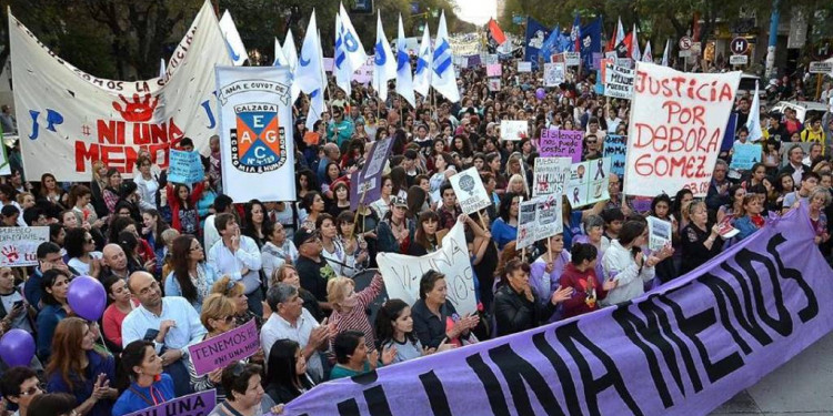 Otra vez, Mendoza marcha contra los femicidios