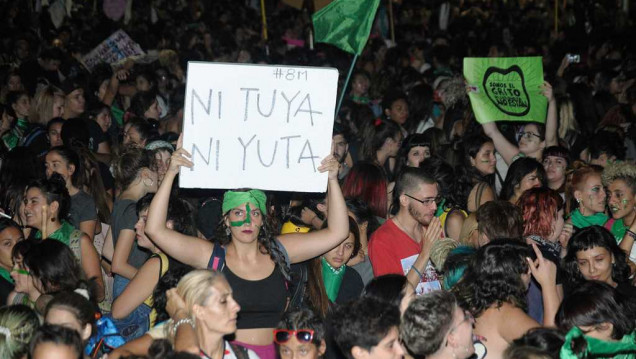 imagen Paro y marcha por la absolución de los femicidas de Lucía Pérez