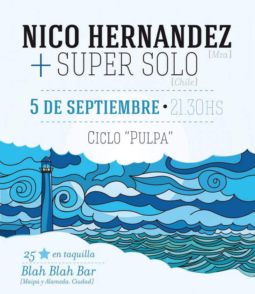 Nico Hernández en concierto en el Ciclo Pulpa
