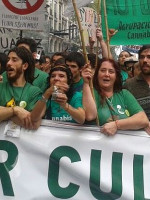 Del Caño informó sobre el proyecto presentado por el FIT para legalizar la marihuana