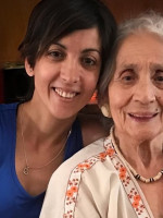 La foto que habla: Ariadna conoció a su abuela