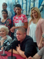 Estela de Carlotto: "estas cosas pasan gracias al pueblo argentino"