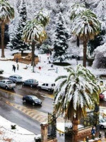 Mendoza tuvo nevadas inusuales durante julio