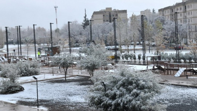 imagen Podría nevar este fin de semana en el Gran Mendoza