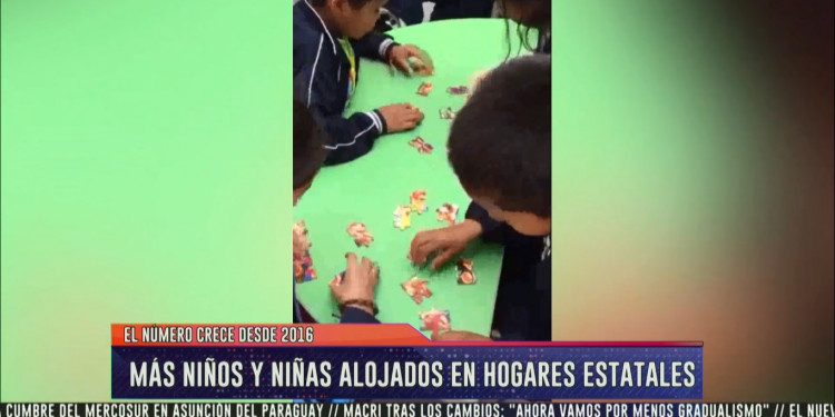 Crece el número de niños y niñas alojados en hogares estatales 